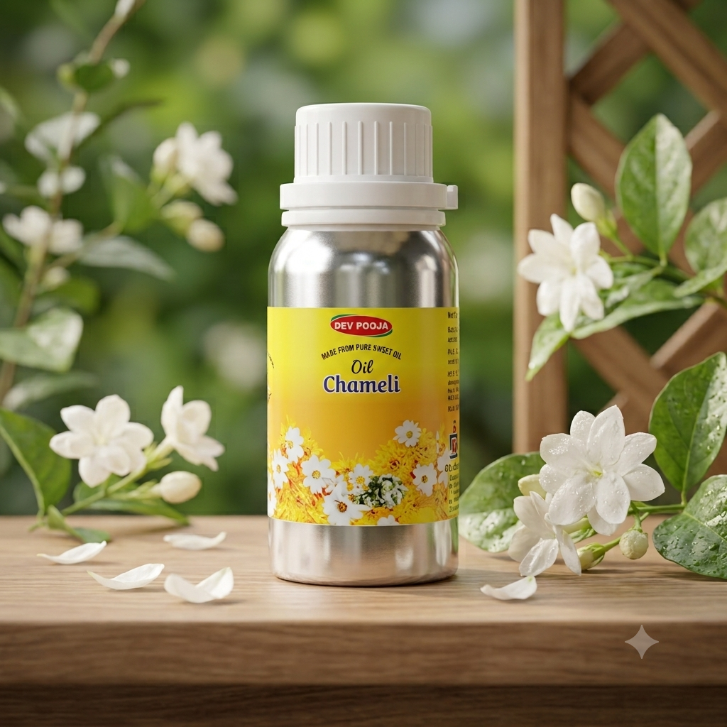 Pooja Chameli Oil 100 Gm. By Dev Pooja